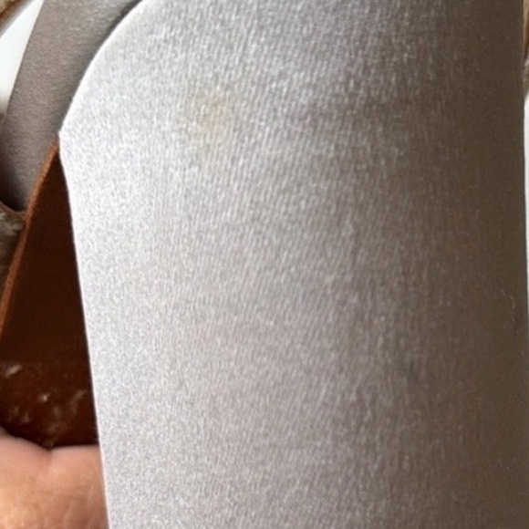 Anthropologie  Brand New Lola Cruz Velvel and Satin Platforms Sandals 7 sexy! ♥️ - Picture 10 of 11